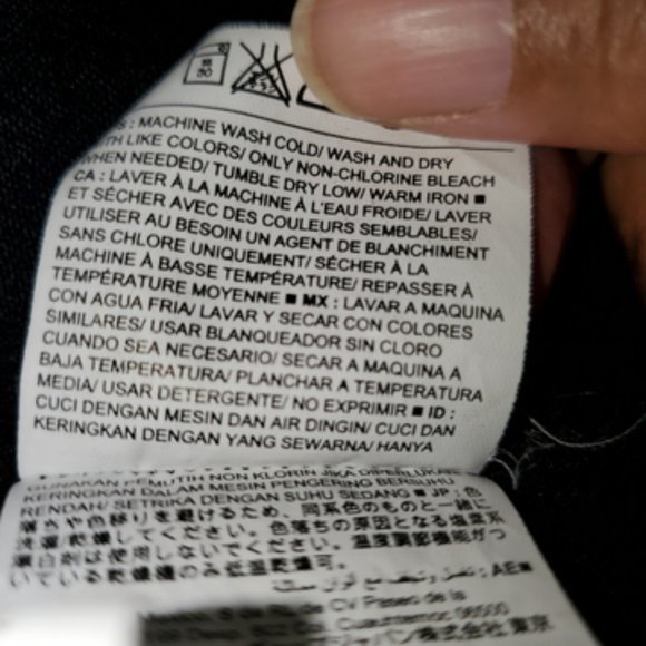 Old Navy vintage Black and Gray Striped Sheath Dress Large Tall - Picture 8 of 8